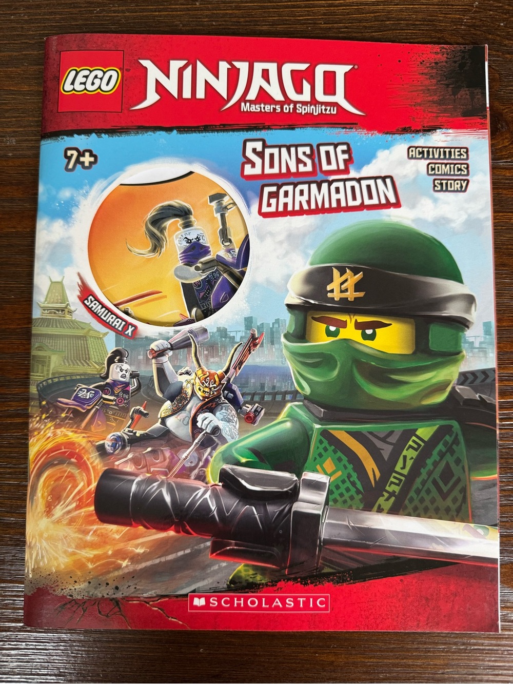 LEGO Ninjago Sons of Garmadon Activity Comic Book